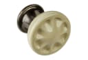SO-TECH® Möbelknopf META Bronzeoptik / creme Ø 33 mm Bild 2