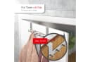 SO-TECH Türgarderobe LINEA Edelstahl 6 Haken Türhaken Bild 1