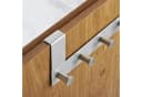 SO-TECH Türgarderobe LINEA Edelstahl 6 Haken Türhaken Bild 4