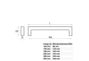 SO-TECH® Möbelgriff Stangengriff E5 Edelstahloptik BA 96 Bild 5
