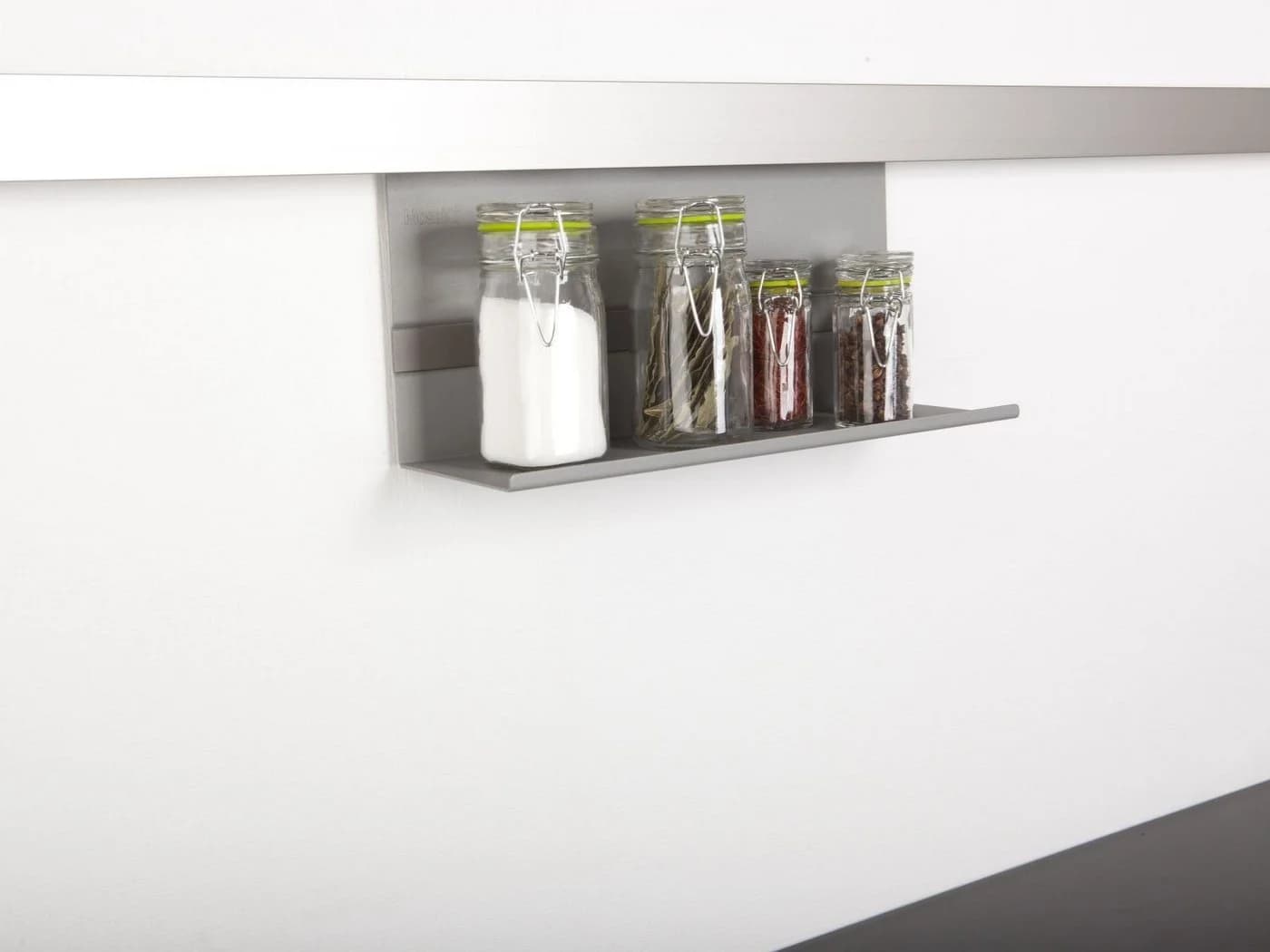 Kesseböhmer Küchenorganizer-Set Linero MosaiQ Universalablage 140 Titangrau