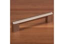 SO-TECH® Möbelgriff G15 Edelstahloptik Ø 14 mm, Höhe 35 mm, BA 160 mm Bild 3