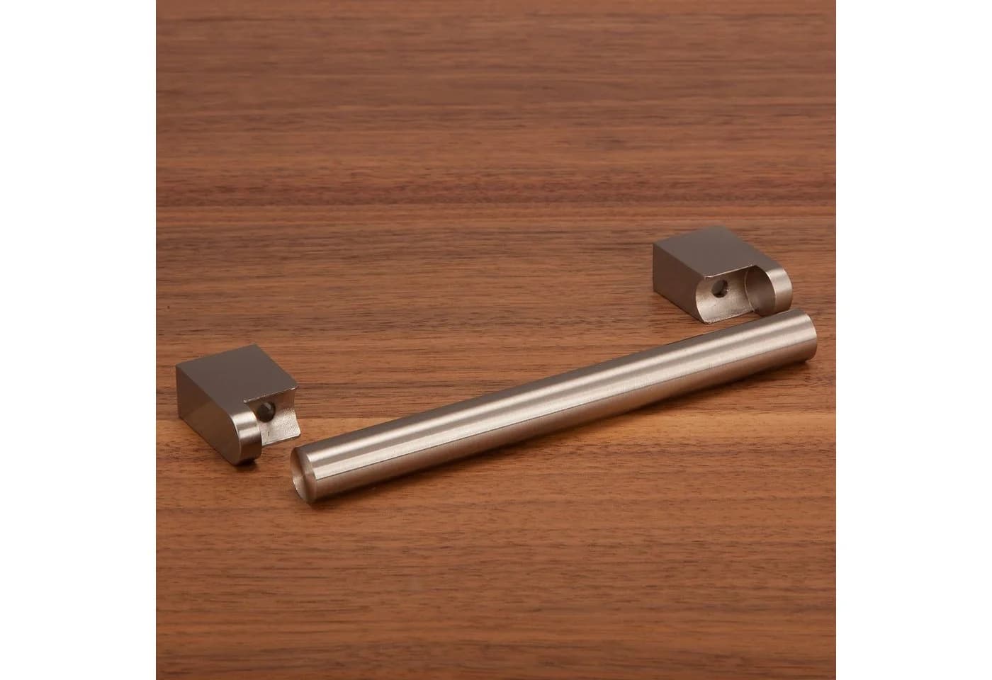 SO-TECH® Möbelgriff G15 Edelstahloptik Ø 14 mm, Höhe 35 mm, BA 160 mm - Bild 4