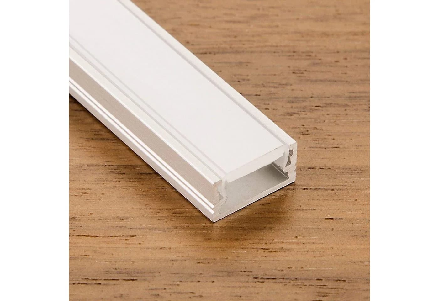 SO-TECH® LED-Aluprofil 2m mit opaler Abdeckung