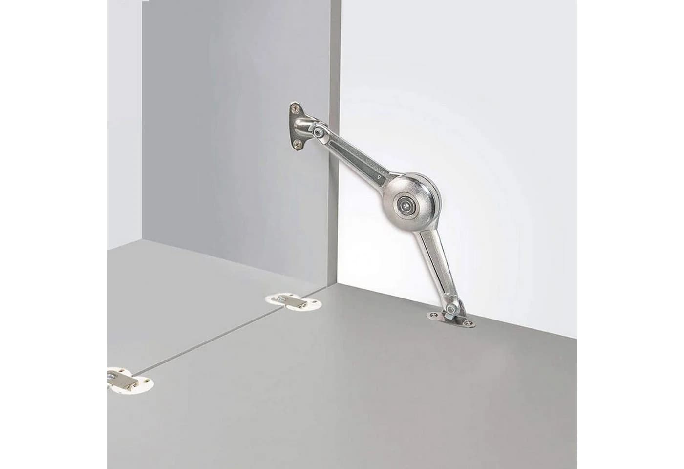 Kesseböhmer Duo Klappenstütze einstellbar 75-110° silber - Bild 3