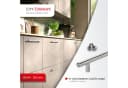 SO-TECH® Stangengriff G17 Edelstahl gebürstet 100 mm Bild 1