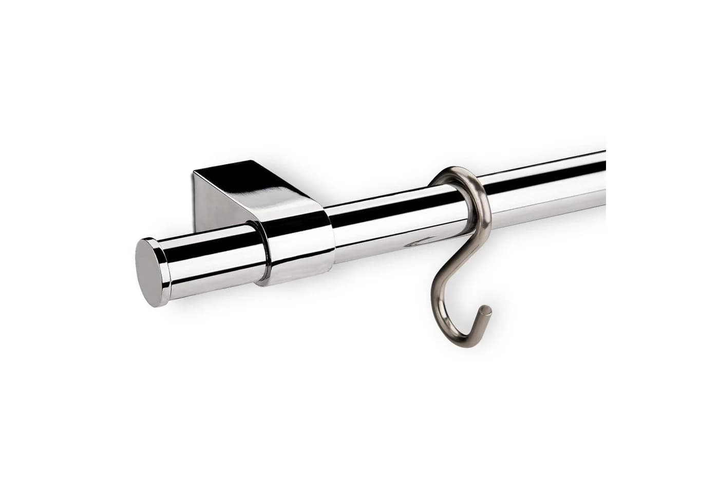 SO-TECH® Küchenreling Chrom 900 mm mit 5 S-Haken - Bild 3