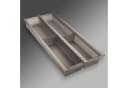 SO-TECH® Besteckeinsatz Cuisio Besteckeinsatz transluzent-graphitgrau Schubladeneinsatz Bild 1