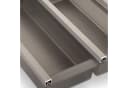 SO-TECH® Besteckeinsatz Cuisio Besteckeinsatz transluzent-graphitgrau Schubladeneinsatz Bild 3