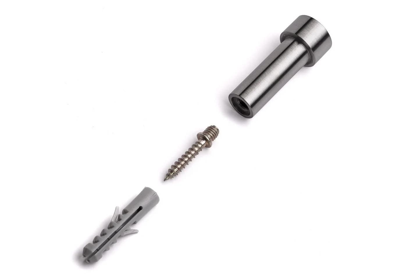 SO-TECH® Garderobenhaken TUULA Edelstahl 5er Set