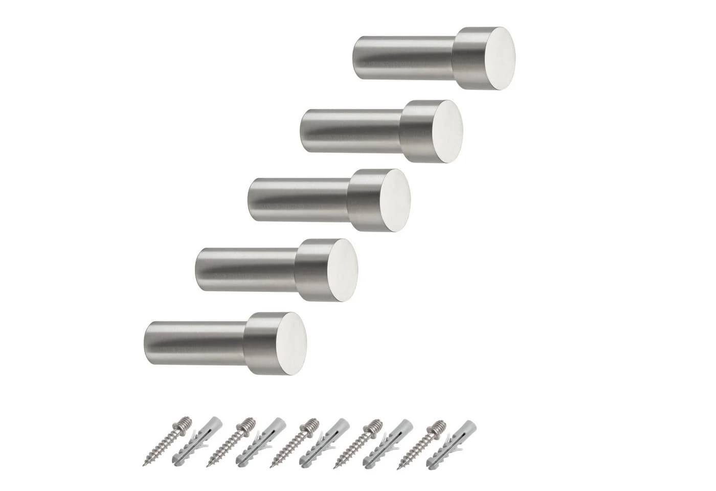 SO-TECH® Garderobenhaken TUULA Edelstahl 5er Set - Bild 2