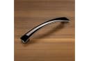 SO-TECH® Möbelgriff NURIA Bügelgriff 160 mm Lochabstand Chrom Schwarz Bild 1