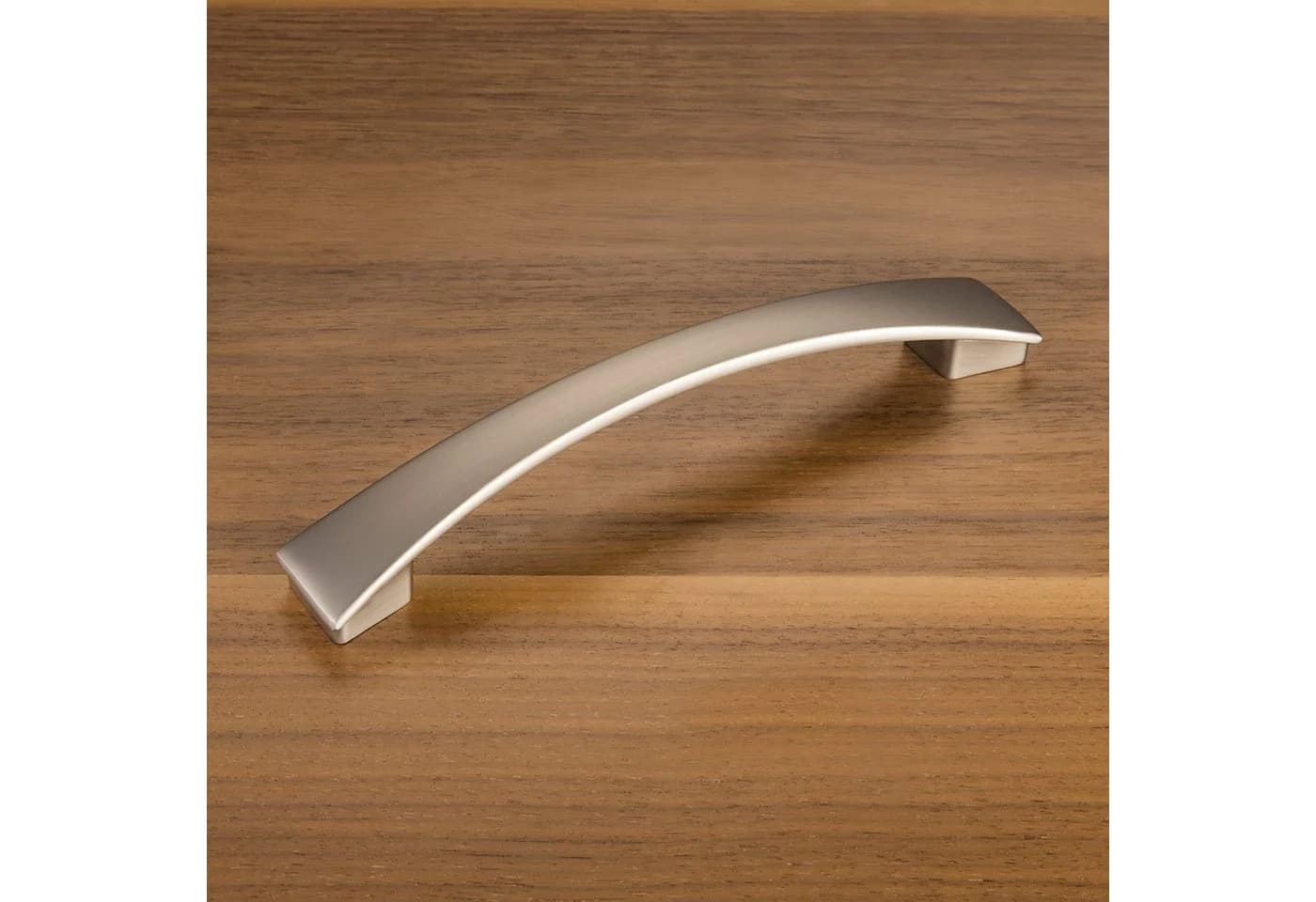 SO-TECH® Möbelgriff NURIA Bügelgriff 160 mm Lochabstand Edelstahloptik matt