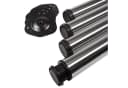 SO-TECH® Tischbein Ø 60 mm, Chrom poliert, höhenverstellbar, Stahl, 4x Bild 2