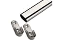 SO-TECH® Schrankstange 100 cm Chrom Oval mit Haltern Bild 2