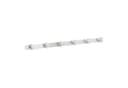 SO-TECH® Garderobenhakenleiste CORA 6 Haken Edelstahl Silber Bild 1