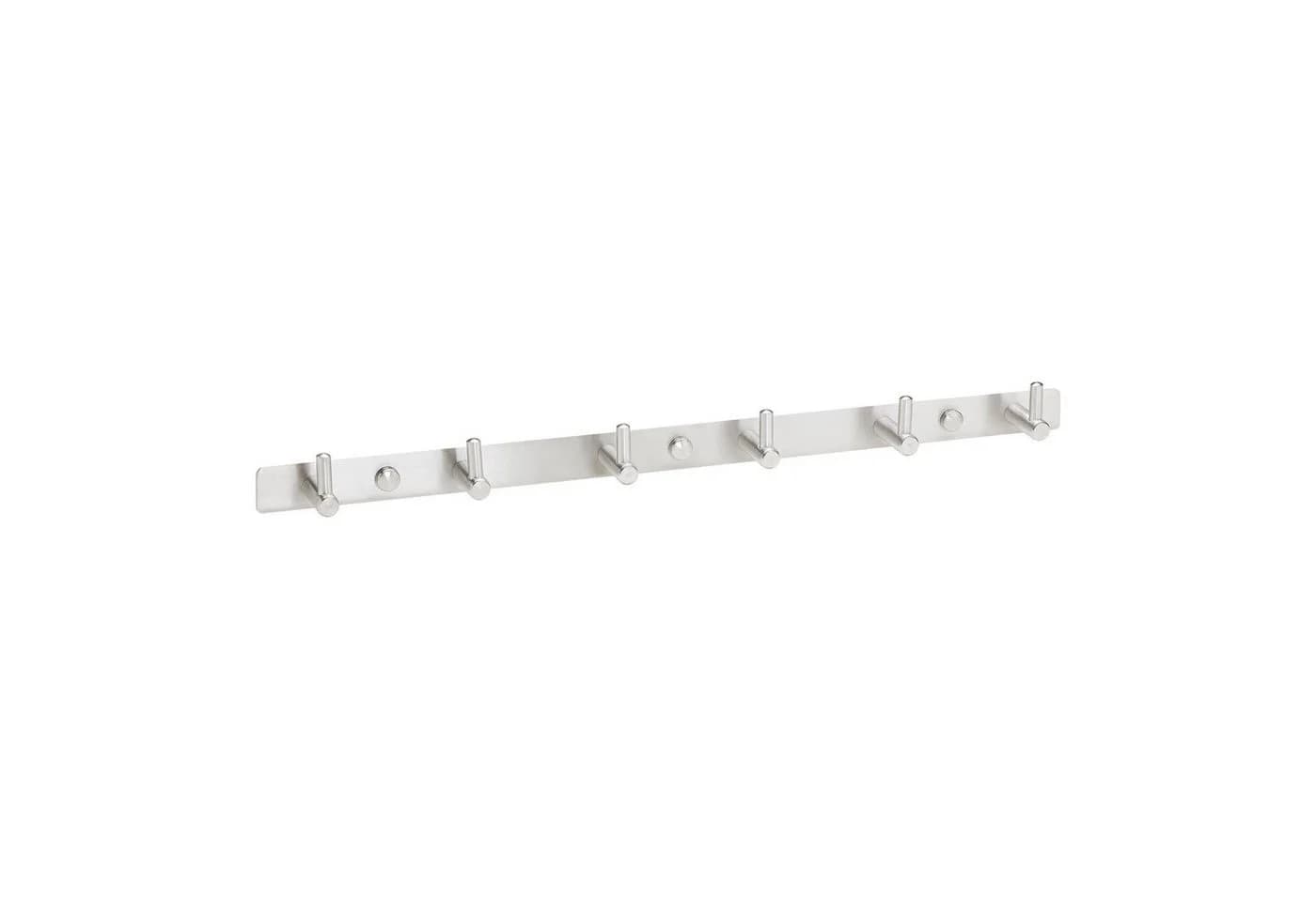 SO-TECH® Garderobenhakenleiste CORA 6 Haken Edelstahl Silber - Bild 2