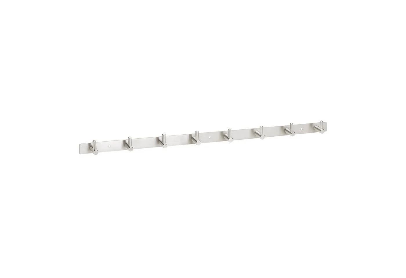 SO-TECH® Garderobenhakenleiste CORA 8 Haken Edelstahl Wandmontage