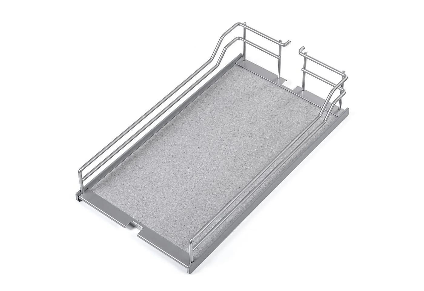 Kesseböhmer Einhängetablar Apothekerschrank DISPENSA Grau 300mm - Bild 2