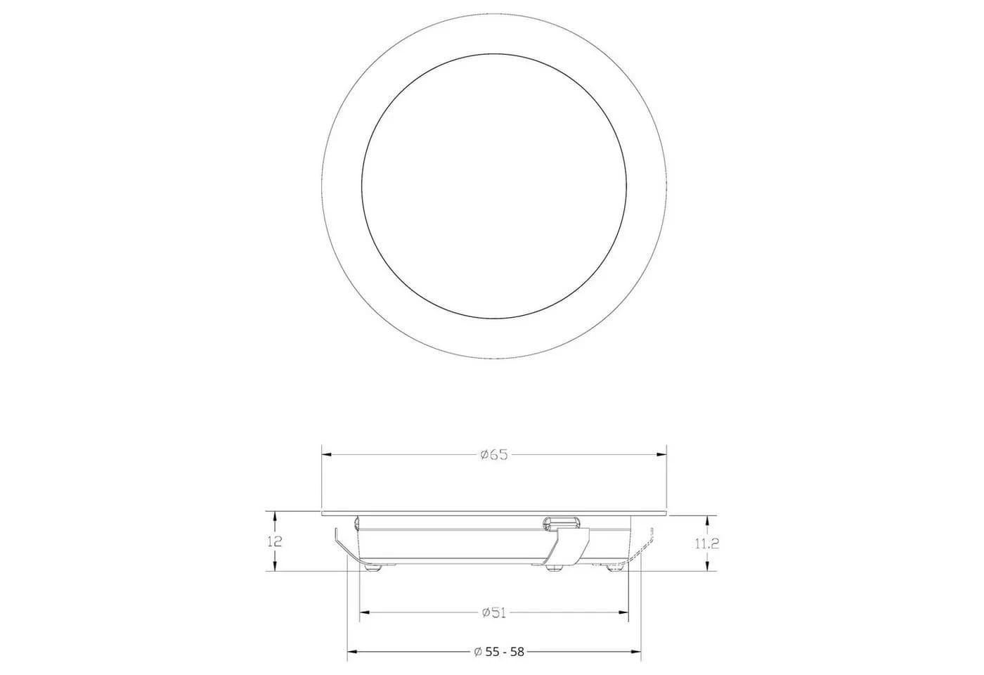 SO-TECH® LED Unterbauleuchte 3W 12V kaltweiß - Bild 5
