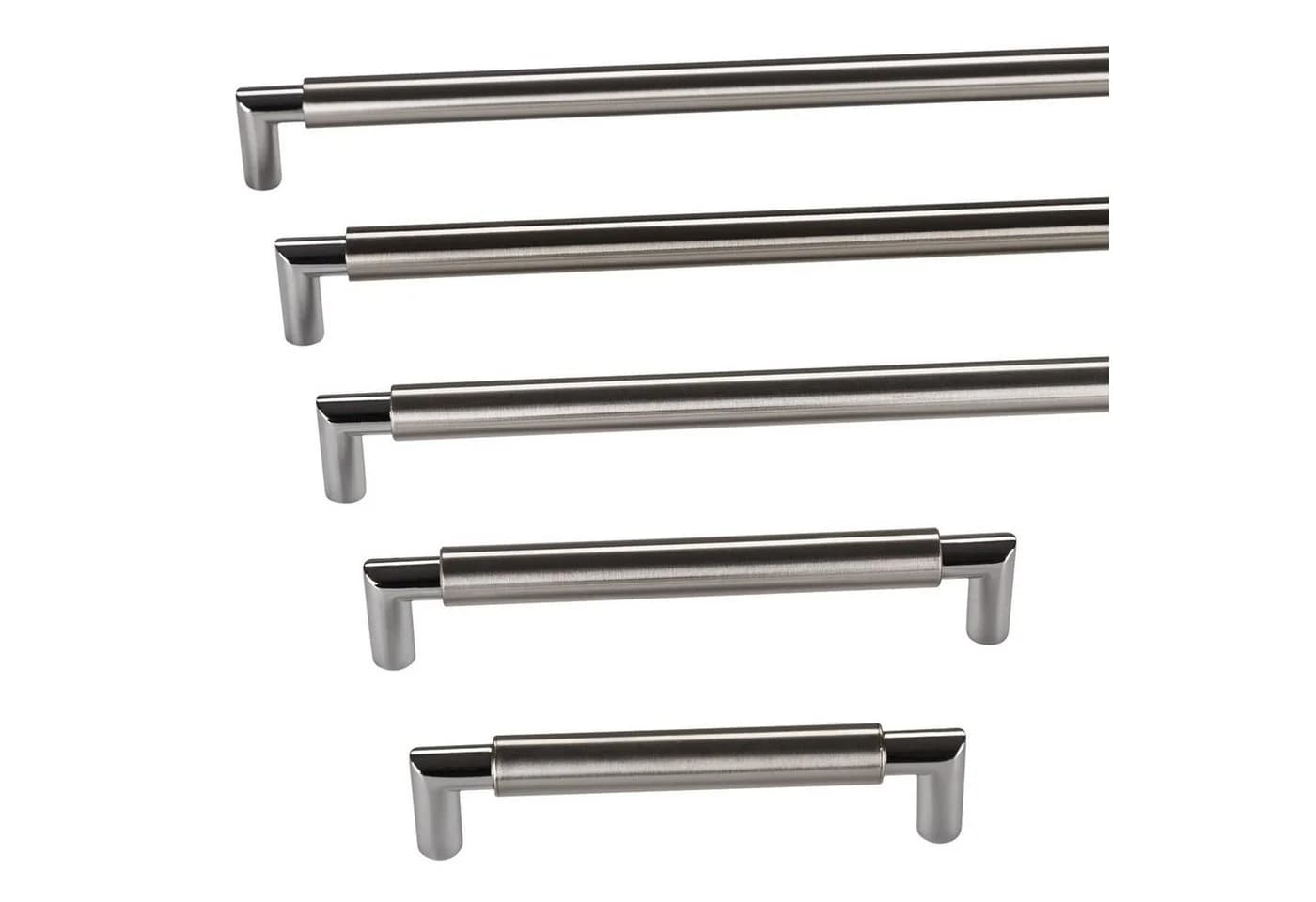 SO-TECH® Möbelgriff Stangengriff E9 Edelstahl 128 mm Bohrlochabstand Silber - Bild 4