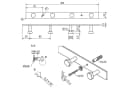 SO-TECH® Garderobenleiste JOEL Edelstahl Wandhaken 3er Set Bild 5