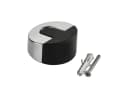 SO-TECH® Bodentürstopper JEAN Chrom Silber mit Gummipuffer Bild 2