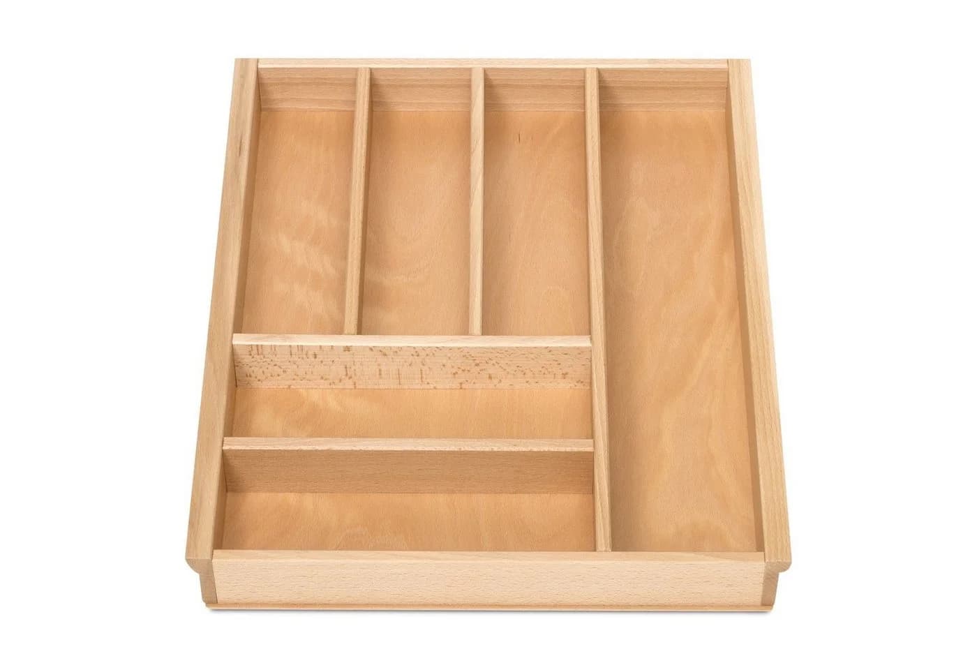 SO-TECH Besteckeinsatz ORGA-BOX III Buche 6 Fächer für Nobilia - Bild 2