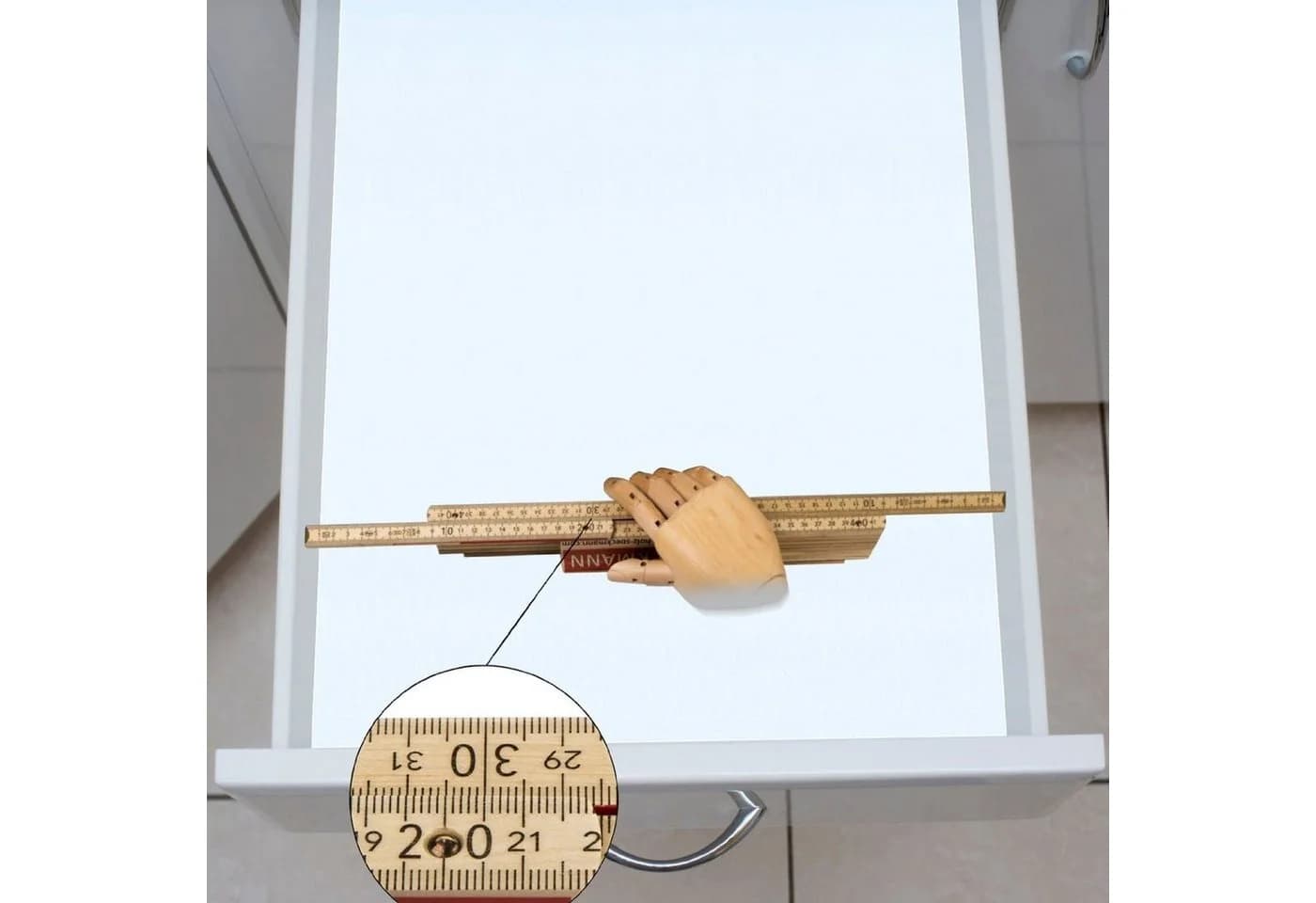 SO-TECH Besteckeinsatz ORGA-BOX III Buche 6 Fächer für Nobilia - Bild 5
