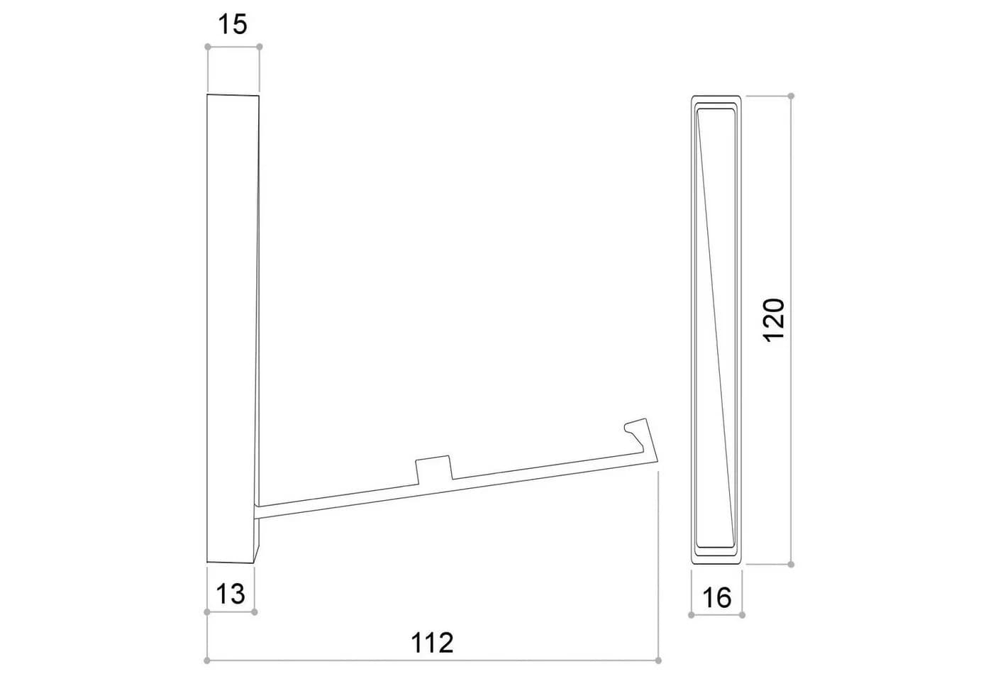 SO-TECH® Klapphaken BARI Schwarz Metall - Bild 4