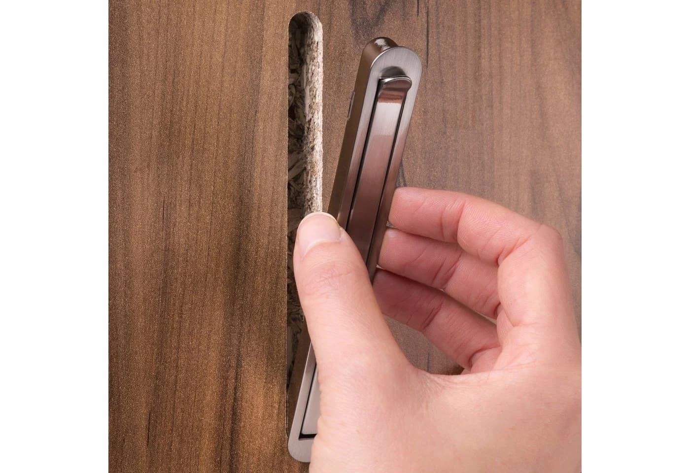 SO-TECH® Klapphaken ZILLY Weiß Einbau - Bild 3