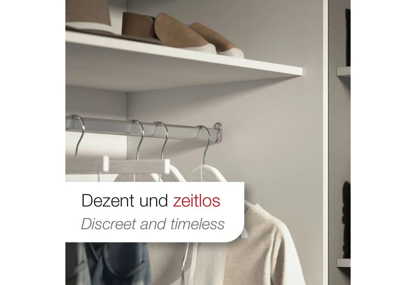 SO-TECH® Schrankstangenlager Oval Silber 8 St.