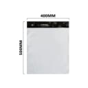 LMG Germany Folienversandtasche 450x550 mm Weiß Super Elastisch Bild 2