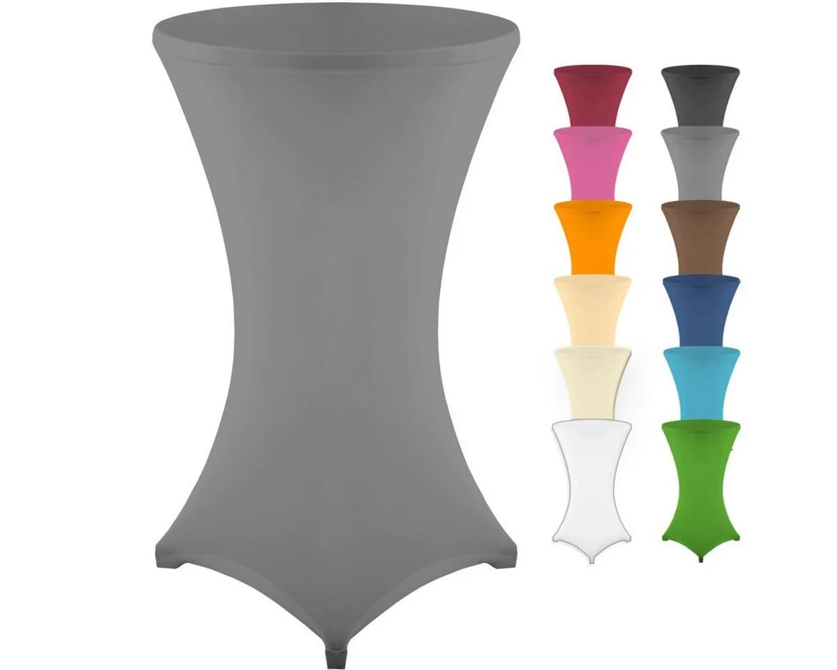 Gräfenstayn Stehtischhusse Stretchbezug Stehtischhussen, Elegante Stehtischhussen für Bistrotische - Bild 2