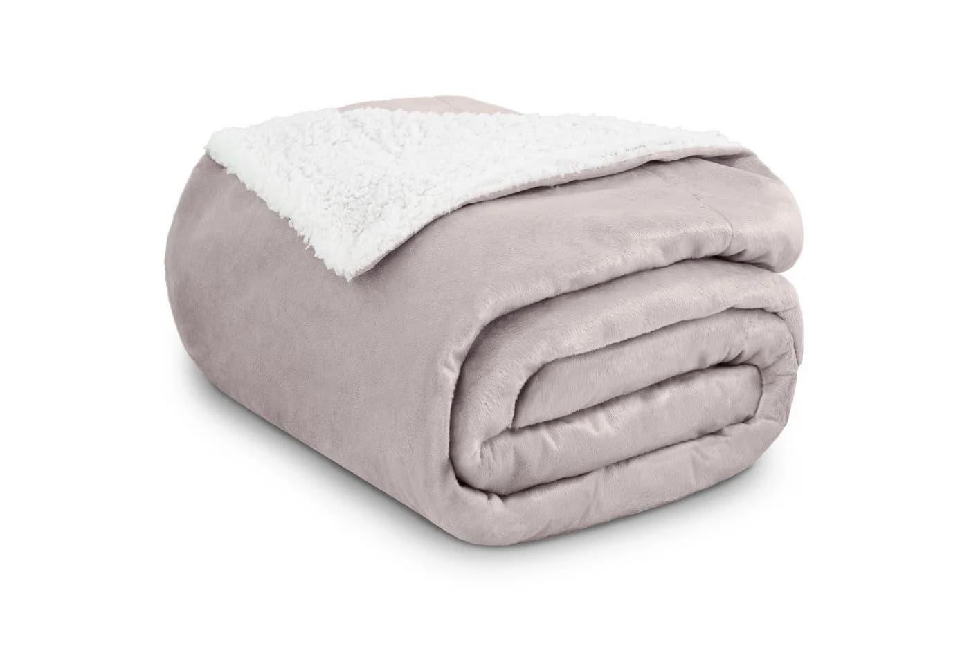 Wohndecke in Lammfell-Optik - Kuscheldecke flauschig – Sherpa Fleecedecke, Gräfenstayn - Bild 2
