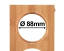 Gräfenstayn Weinregal CUBE stapelbar Bambus für 5 Flaschen Bild 5