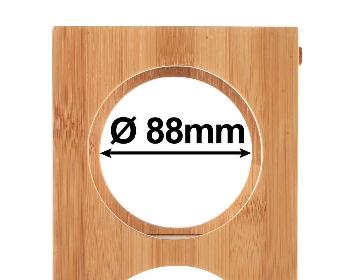 Gräfenstayn Weinregal CUBE stapelbar Bambus für 5 Flaschen - Bild 5