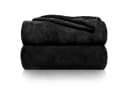 Gräfenstayn Wohndecke Kuscheldecke Schwarz Super Weich & Flauschig Bild 2