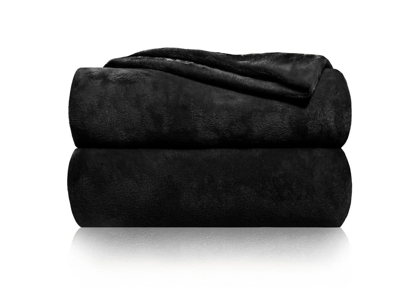 Gräfenstayn Wohndecke Kuscheldecke Schwarz Super Weich & Flauschig - Bild 2