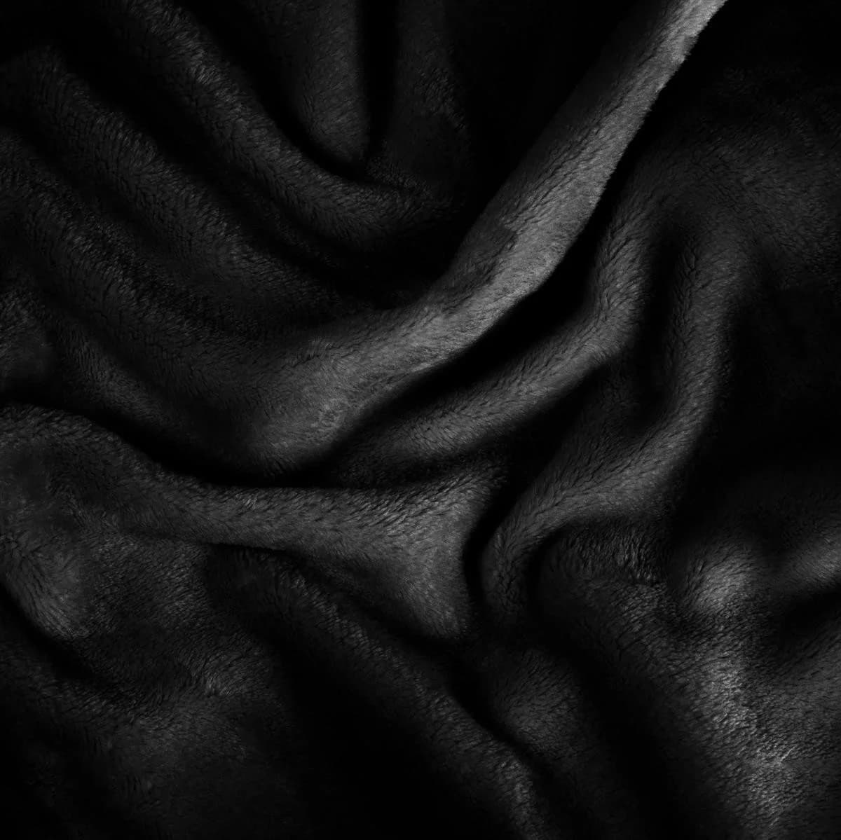 Gräfenstayn Wohndecke Kuscheldecke Schwarz Super Weich & Flauschig - Bild 4