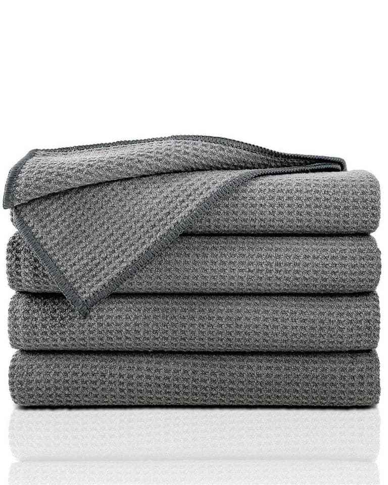 Gräfenstayn Geschirrtuch Microfaser Waffelstruktur 4er/8er Set - Bild 2