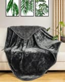 Gräfenstayn Wohndecke Cashmere-Feeling Kuscheldecke Grau Super Weich Bild 5