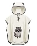 Laynenburg Badeponcho Kinder 100% Baumwolle mit Kapuze & Motiv, Handtuch Poncho aus Frottee für Baby Jungen Mädchen Bild 2