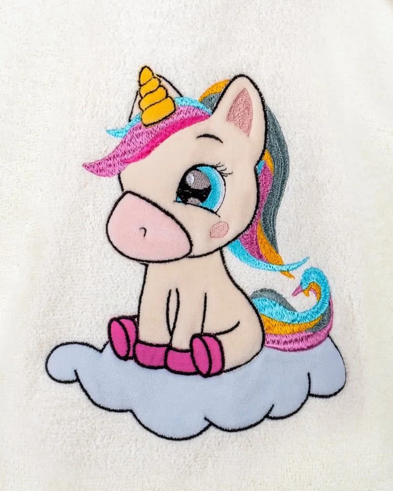 Laynenburg Badeponcho Kinder 100% Baumwolle mit Kapuze & Motiv, Handtuch Poncho aus Frottee für Baby Jungen Mädchen - Bild 4