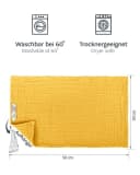 Laynenburg Spucktuch Baby 10er-Set 30x50cm Musselin 100% Baumwolle Bild 1