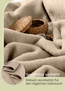LAYNENBURG Wohndecke Baumwolle Kuscheldecke Bild 5