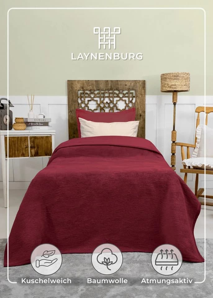 Laynenburg Baumwolldecke Kuscheldecke