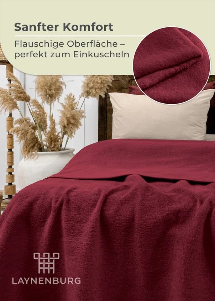 Laynenburg Baumwolldecke Kuscheldecke - Bild 4