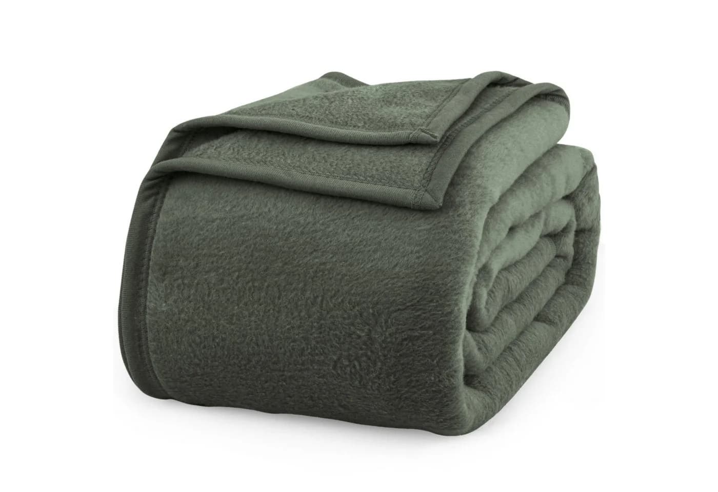 Laynenburg Wohndecke Baumwolle Kuscheldecke Dunkelgrün - Bild 2