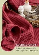Wohndecke Waffelpique Baumwolle Kuscheldecke Laynenburg Bild 5